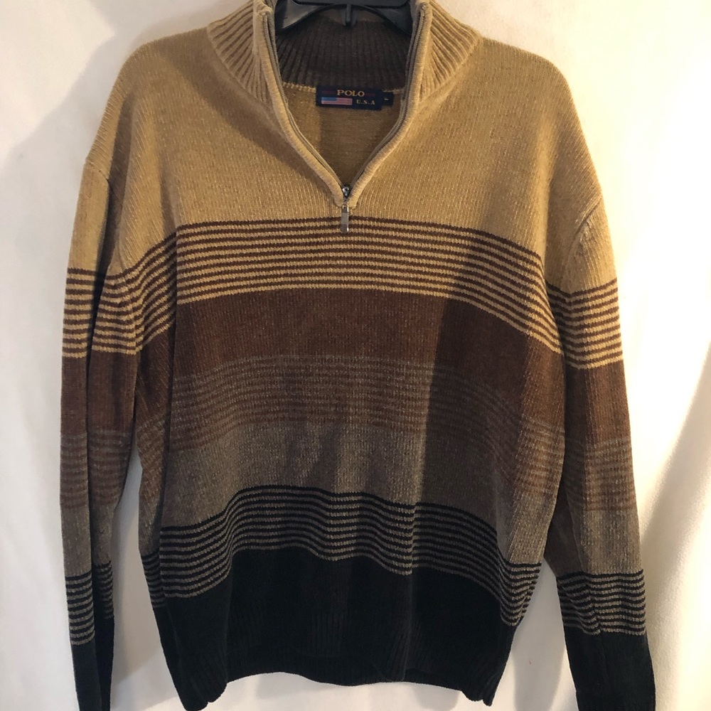 Oversized Polo 1/4 Zip